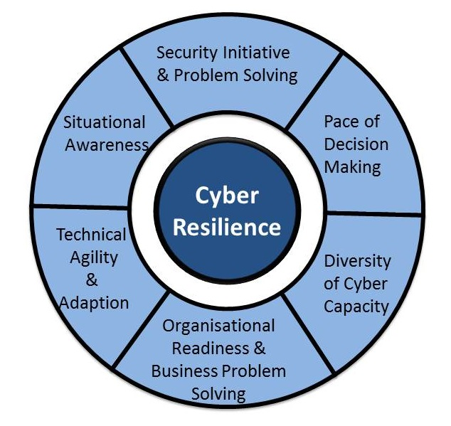 The advantages of cyber resilience, an extended version of cyber risk management software